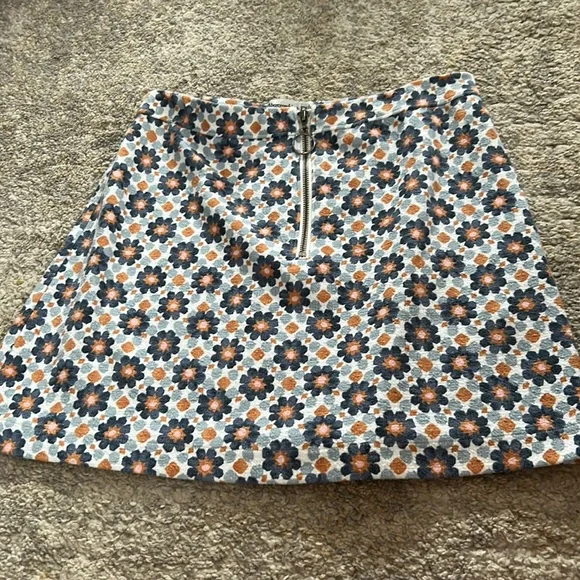 Abercrombie retro style flower skirt - Picture 1 of 2